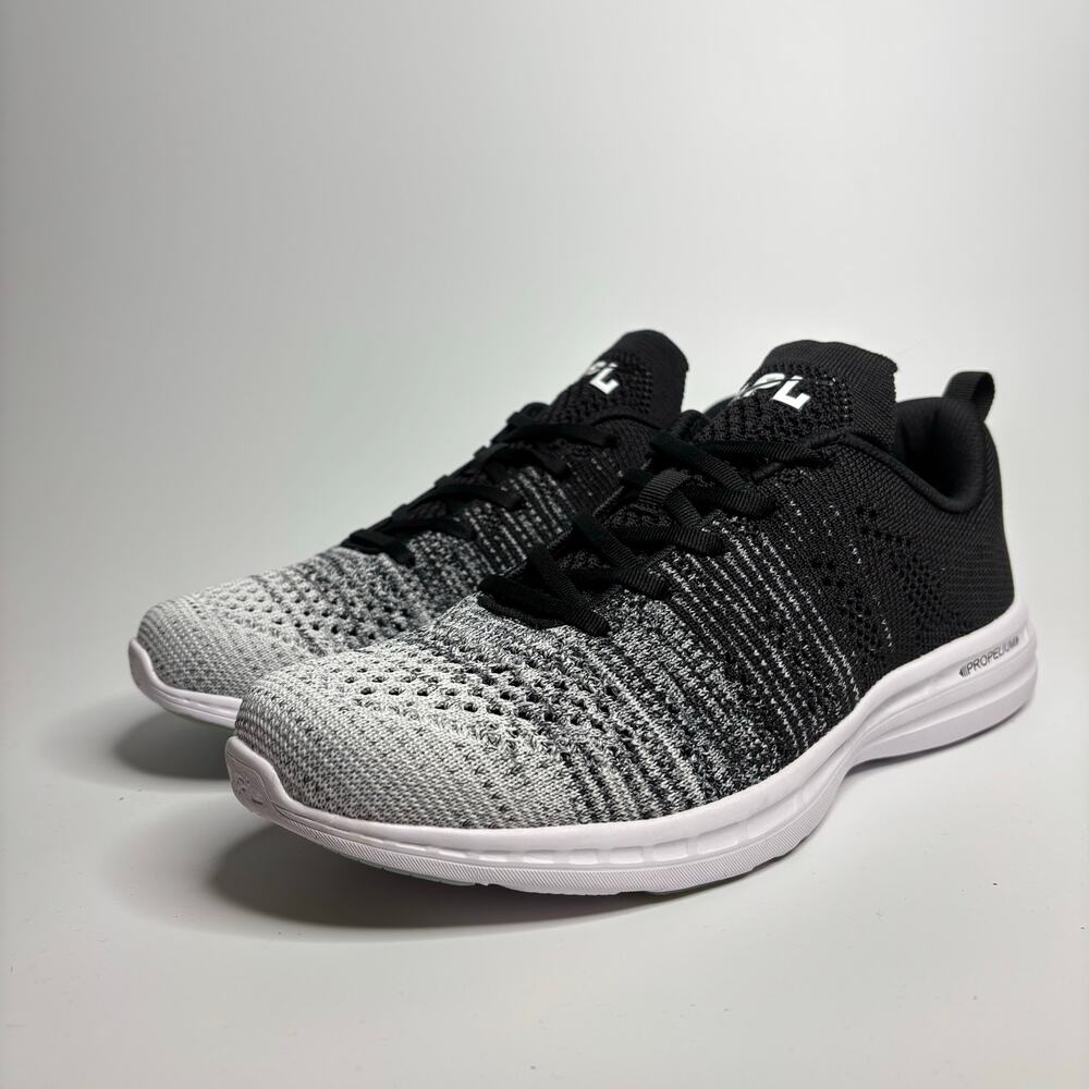 APL: Athletic Propulsion Labs Techloom Pro Sneaker in Heather Grey/Black Melange